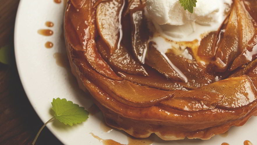 Рецепт грушевого тарта татен