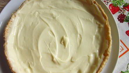 Рецепт клубничного тарта с заварным кремом