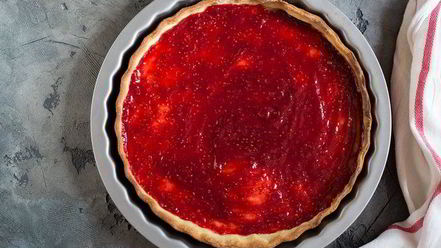 Рецепт клубничного тарта