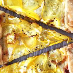 Рецепт Легкого овощной тарт с сыром