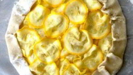 Рецепт легкого овощной тарт с сыром