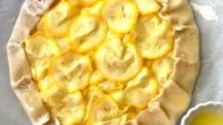 Рецепт легкого овощной тарт с сыром