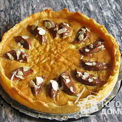 Рецепт Марципанового тарта с яблоками