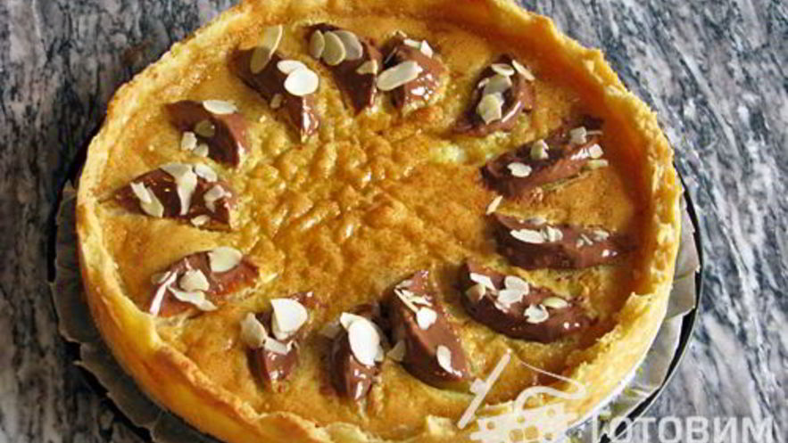 Рецепт марципанового тарта с яблоками