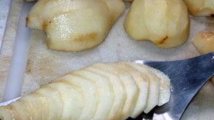 Рецепт миндально-грушевого тарт