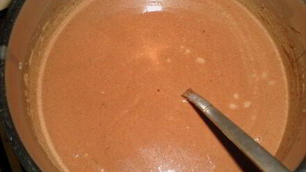 Рецепт миндального тарта с брауни