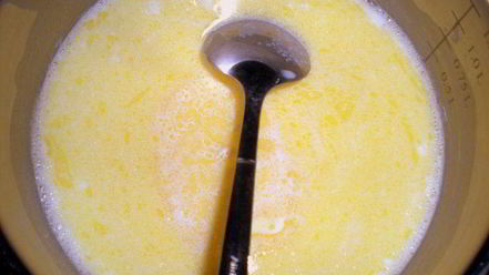 Рецепт миндального тарта с брауни