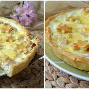 Рецепт очень-очня нежного куриного тарт