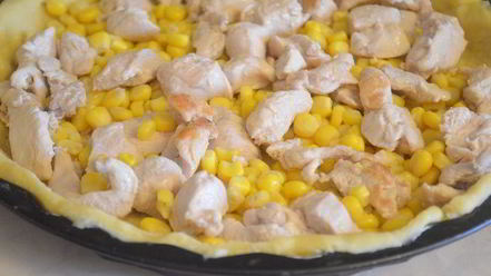 Рецепт очень-очня нежного куриного тарт