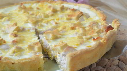 Рецепт очень-очня нежного куриного тарт