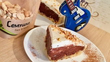 Рецепт шоколадна-арахисового тарт мужская страсть