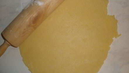 Рецепт шоколадна-персикового тарт