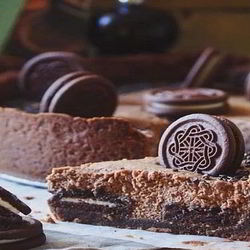 Рецепт Шоколадна-творожного тарт Oreo