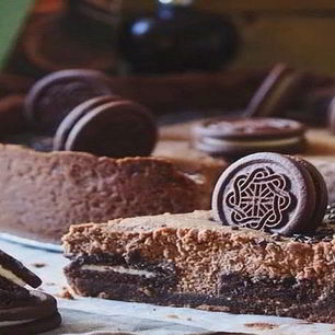 Рецепт Шоколадна-творожного тарт Oreo