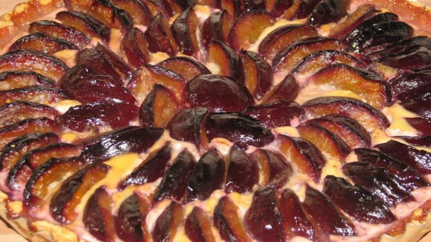 Рецепт сливового тарта