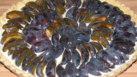 Рецепт сливового тарта