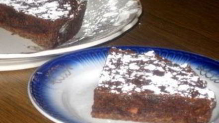 Рецепт тарта-брауни карамельного сон