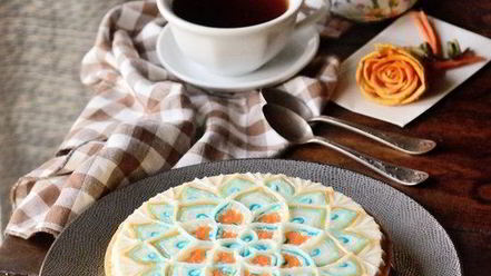 Рецепт тарта деревенского с миндалем и абрикосами