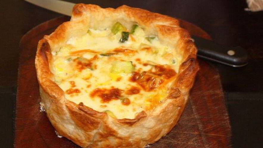 Рецепт тарта из цукини