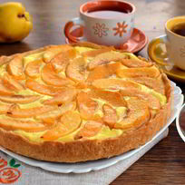 Рецепт Тарта с айвой и рикоттой