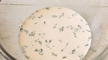 Рецепт тарта с белыми грибами и луком-пореем