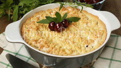 Рецепт Тарта с черешней