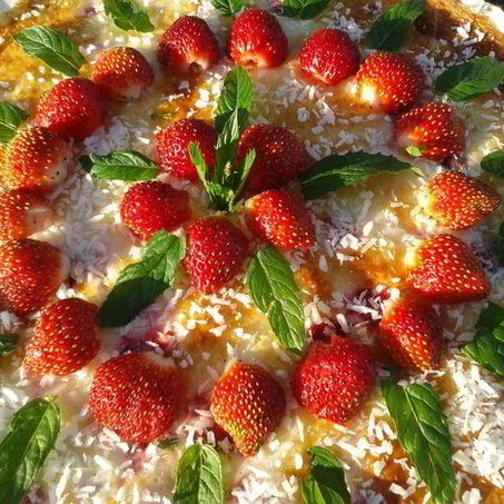 Рецепт Тарта с клубникой