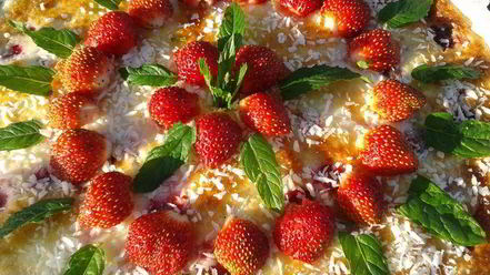 Рецепт тарта с клубникой