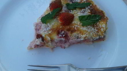 Рецепт тарта с клубникой