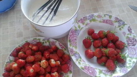 Рецепт тарта с клубникой