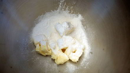 Рецепт тарта с лимонной начинкой и белковым кремом