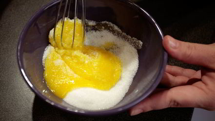 Рецепт тарта с лимонной начинкой и белковым кремом