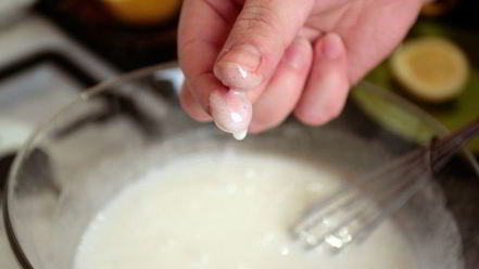 Рецепт тарта с лимонной начинкой и белковым кремом