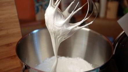 Рецепт тарта с лимонной начинкой и белковым кремом