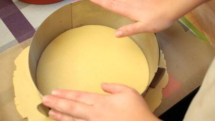 Рецепт тарта с лимонной начинкой и белковым кремом