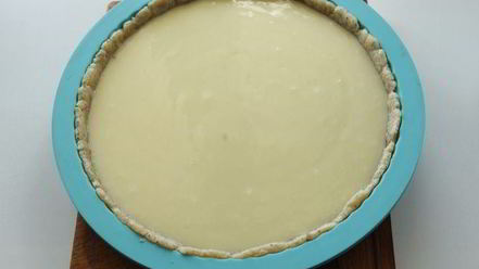 Рецепт тарта с рикоттой и клубникой