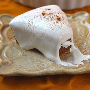 Рецепт Тарта с шоколадной начинкой и белковым кремом