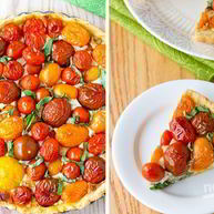 Рецепт Тарта с сыром и томатами