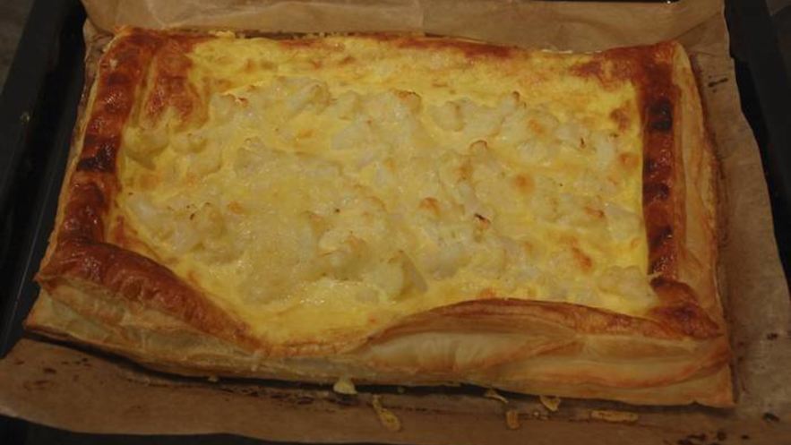 Рецепт тарта с цветной капустой