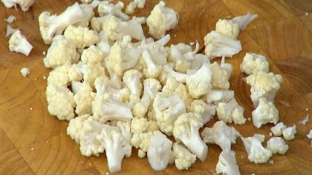 Рецепт тарта с цветной капустой