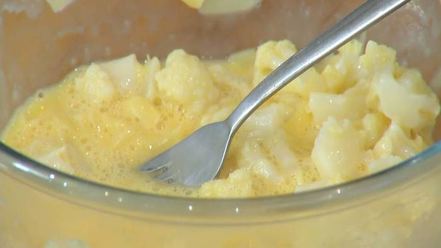 Рецепт тарта с цветной капустой