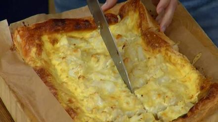 Рецепт тарта с цветной капустой