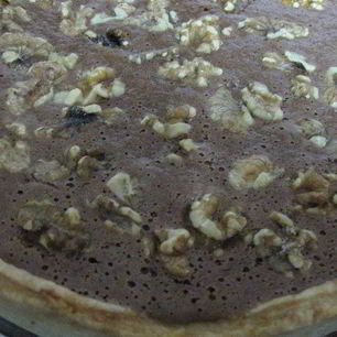 Рецепт Тарта с творожно-шоколадной начинкой