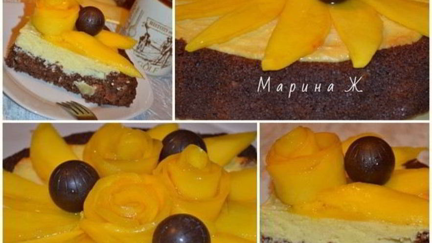 Рецепт тарта с творожной начинкой