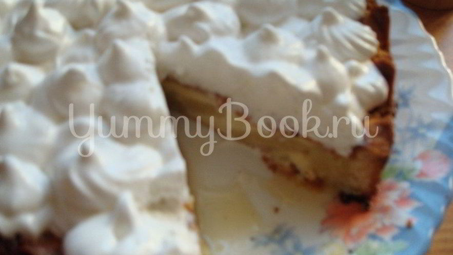 Рецепт тарта с заварным сливочным белковым кремом