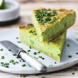 Рецепт Тарта со сметаной и зеленым луком