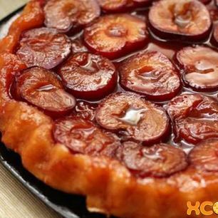 Рецепт Тарта Татен со сливами