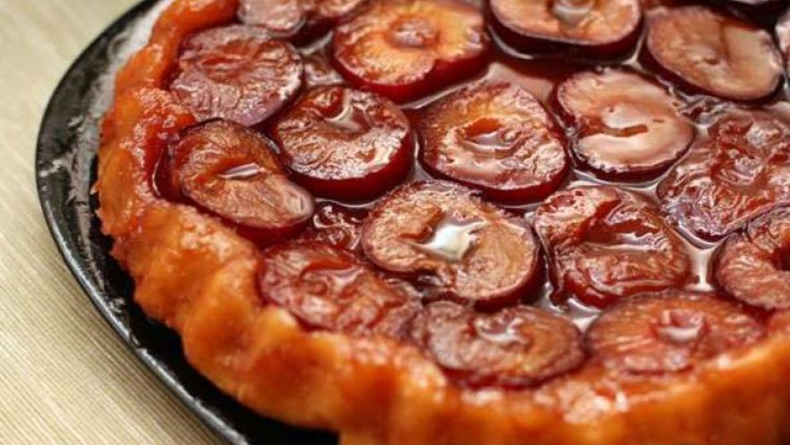 Рецепт тарта татен со сливами