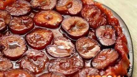 Рецепт тарта татен со сливами