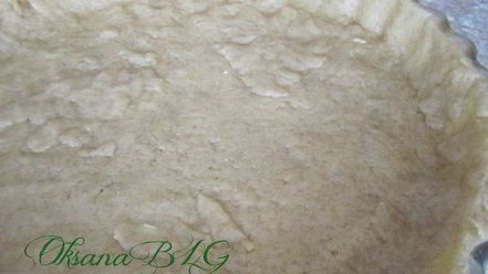 Рецепт тарта творожного с зеленью